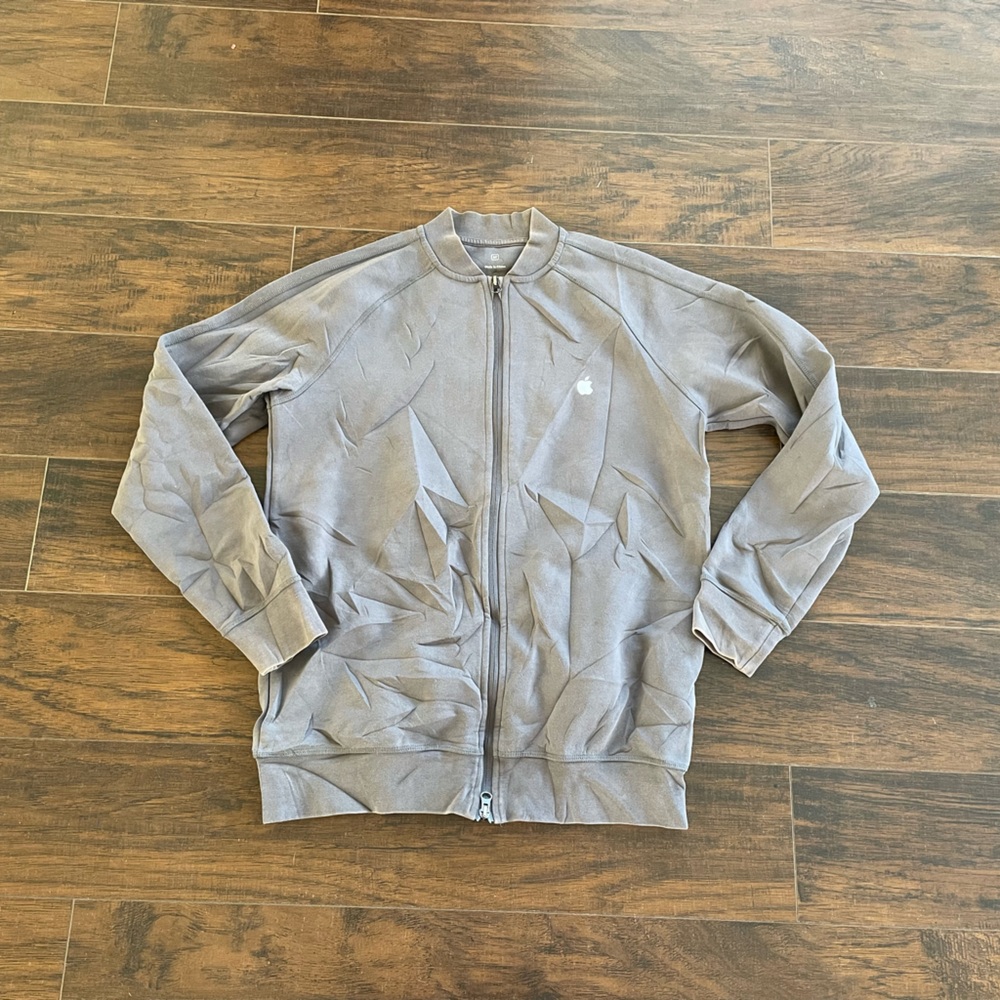 Apple Zip Up Employee Performance Track Jacket Promo Promotional